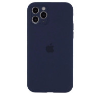 Чехол Silicone Case Full Camera для iPhone 11 Pro Midnight blue